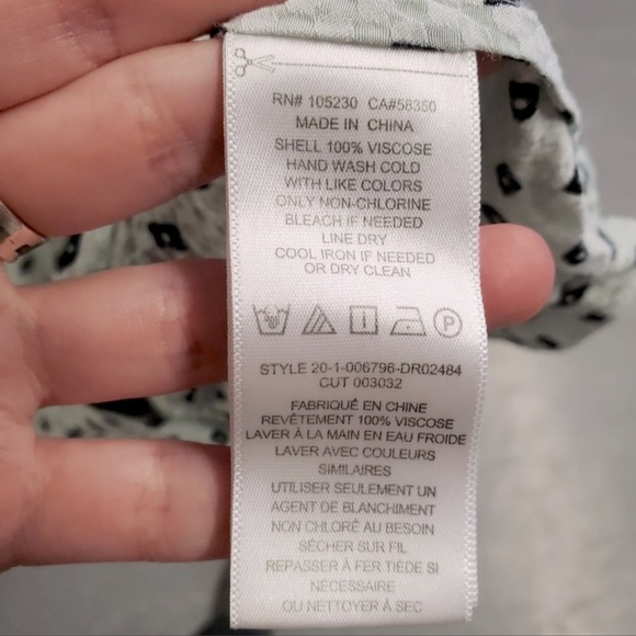 Equipment Absalone 4 dress midi mini sheath silky Jacquard belted button relaxed - Picture 9 of 10